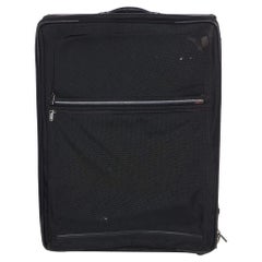 TUMI Black Nylon 2 Wheeled Alpha Expandable Luggage