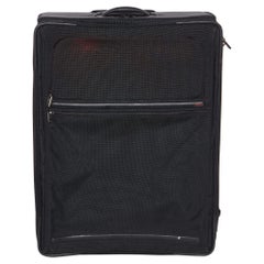 Used TUMI Black Nylon 2 Wheeled Alpha Expandable Luggage