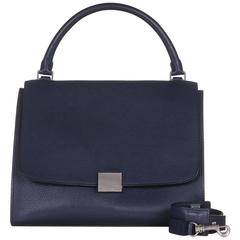Celine Navy Trapeze Bag 11