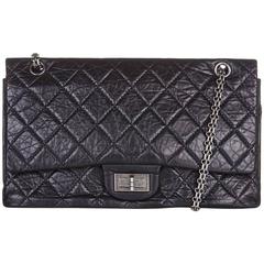 Chanel Black Leather Reissue 2.55 Bag