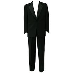 Unique Gianfranco Ferre Wool Smoking Suit