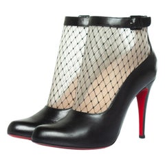 Christian Louboutin, botines 100 resillisma de cabritilla