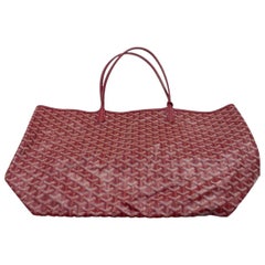 Goyard Saint Louis GM Tote Large Burgundy