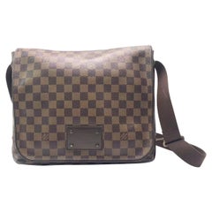 Louis Vuitton Brooklyn Messenger Bag Brown Monogram