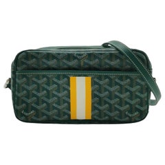 Goyard Cap Vert Crossbody Goyardine Green
