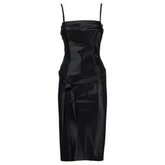GUCCI BY TOM FORD SS 01 Iconic Strapless Whalebone Bustier Satin Dress