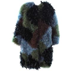 1980s Chantal Thomass Marabou Feather Coat 