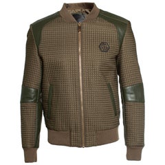 Philipp Plein, Quilted bomber jacket