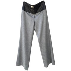 Chanel palazzo trousers
In wool and cashmere
