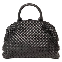 Borsa A Mano Bottega Veneta Gepolsterter Griff PM Nera