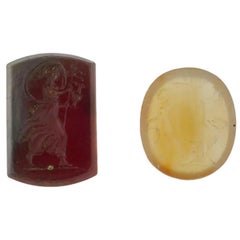 Ancient Roman Intaglio Seals Ca 2Nd To 3Rd C Ad