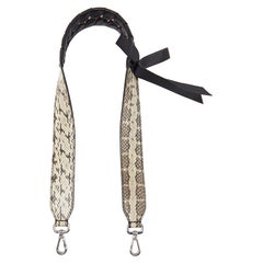 Fendi Multicolor Watersnake Leather  Strap You Shoulder Bag Strap