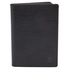 Portadocumentos Bifold de Piel Epi Negra Louis Vuitton