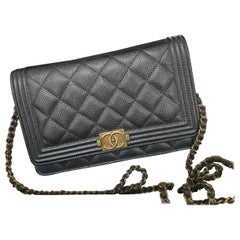 Chanel WOC Boy Black Caviar