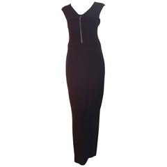 Amanda Wakeley Long Chocolate Brown Dress (8UK) 9