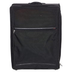 Used TUMI Black NylonTumi Frequent Expandable Traveler Suitcase Suitcase