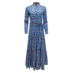 Vestido camisero estampado de algodón La Double J