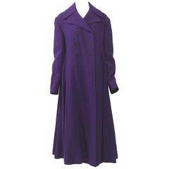 Romeo Purple Maxi Coat