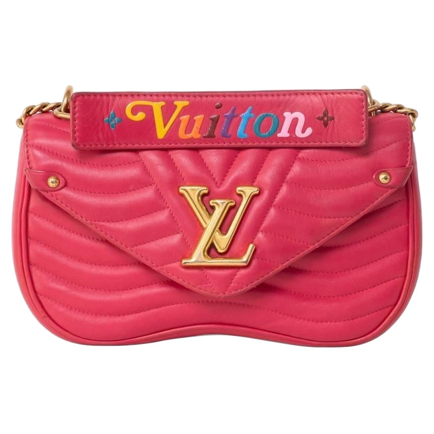 Borsa a spalla Louis Vuitton New Wave MM Fragola For Sale