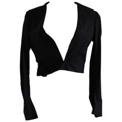 Helmut Lang Black Bolero jacket 9