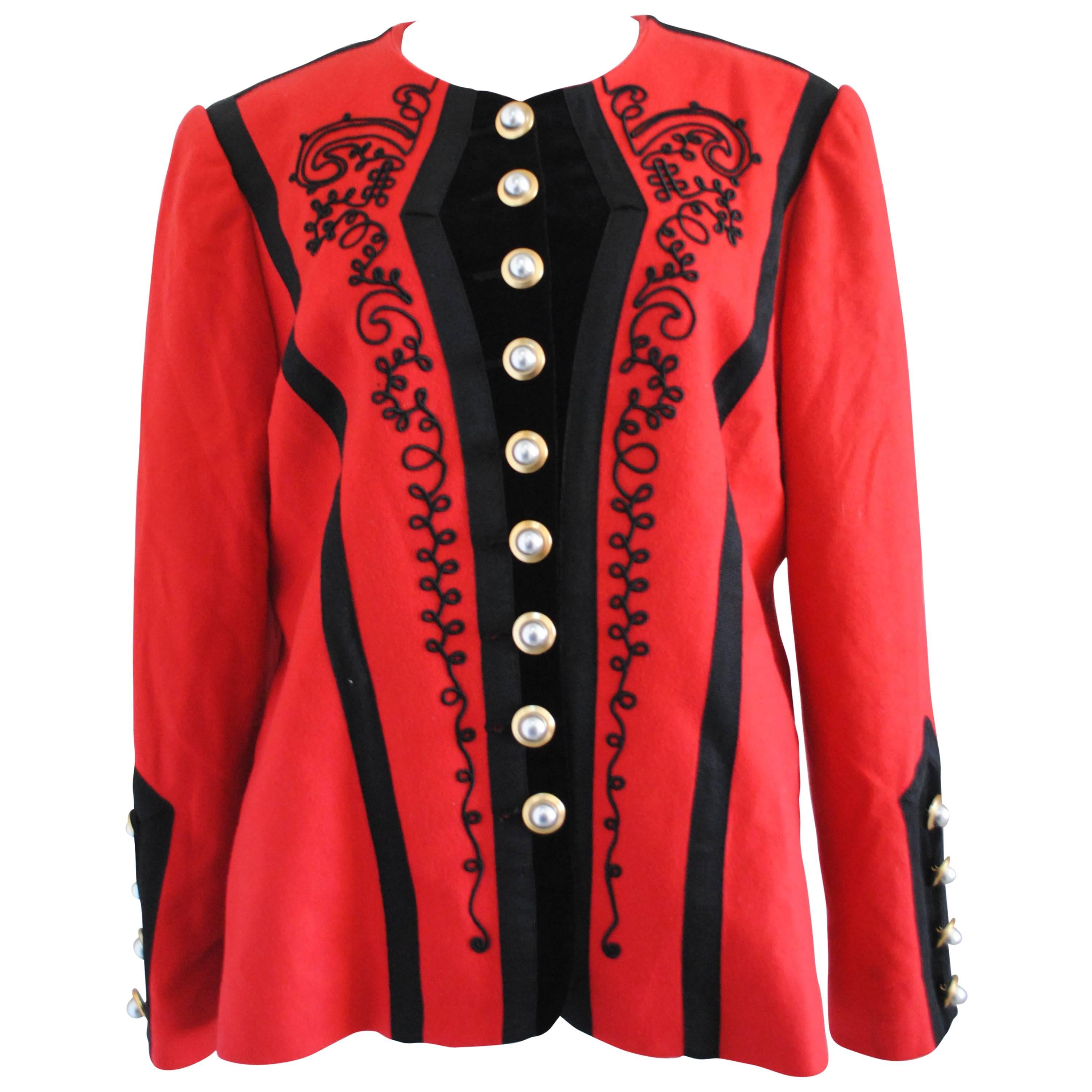 Martha's Collection red jacket