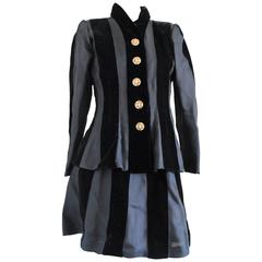 Yves Saint Laurent Rive Gauche Skirt Suit