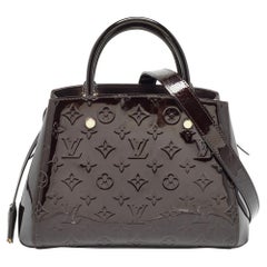 Louis Vuitton Amarante Monogram Vernis Montaigne BB Bag