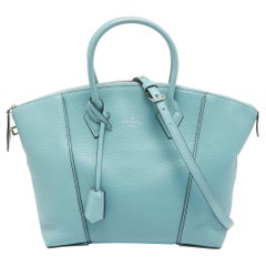 Louis Vuitton Ciel Leather Lockit PM Bag