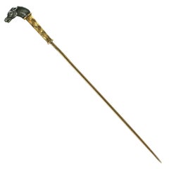 Victorian Horse Head Stickpin