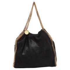 Stella McCartney - Fourre-tout Falabella en daim noir