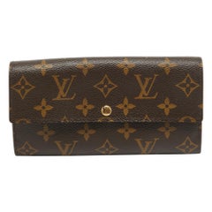 Louis Vuitton Monogram Canvas Sarah Wallet