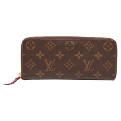 Louis Vuitton Monogram Canvas Clemence Wallet