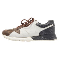 Louis Vuitton Brown/Black Monogram Monogram Canvas Run Away Sneakers Size 42