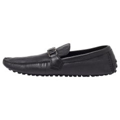 Louis Vuitton Mocasines Slip On Hockenheim Piel Damier Negro Talla 43