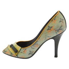 Louis Vuitton Pumps in PVC Multicolor Richard Prince Flash Pulp Taglia 36.5