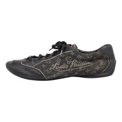 Louis Vuitton Monogram Canvas and Leather Low Top Sneakers Size 40