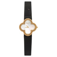 Van Cleef & Arpels Mother of Pearl  Alhambra VCARD22000 Women's Wristwatch 26mm