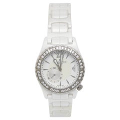 Bernhard H.Mayer White Ceramic La Vida B2416/CW Women's Wristwatch 38 mm