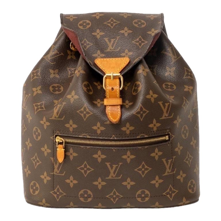 Tela Monogram Zaino Louis Vuitton Montsouris Misure Borsa A Spalla