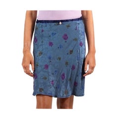 Invest In The Original Voyage Floral Print & Navy Mini Skirt