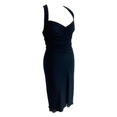 Elegant Black Gucci Dress Rhineston and Velvet