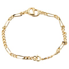 Christian Dior Bracelet CD en or