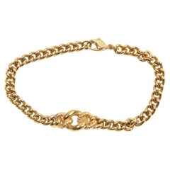 Christian Dior Gold-Tone Chain Bracelet
