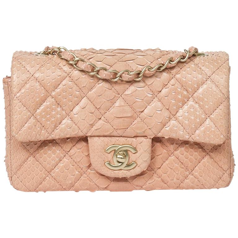 chanel dark pink mini