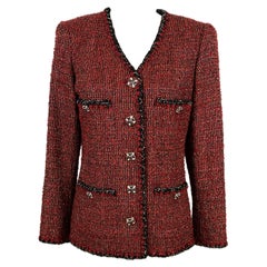 Chanel CC Jewel Buttons Lesage Tweed Jacket