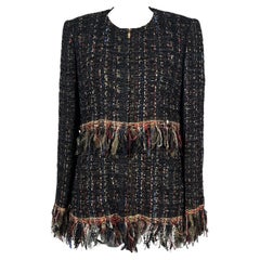 Chanel New Paris / Cosmopolite Ribbon Tweed Jacket