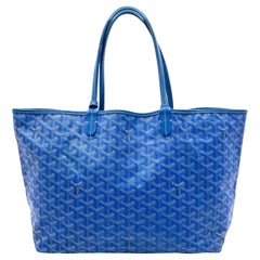 Goyard Saint Louis PM Tote Medium Blue