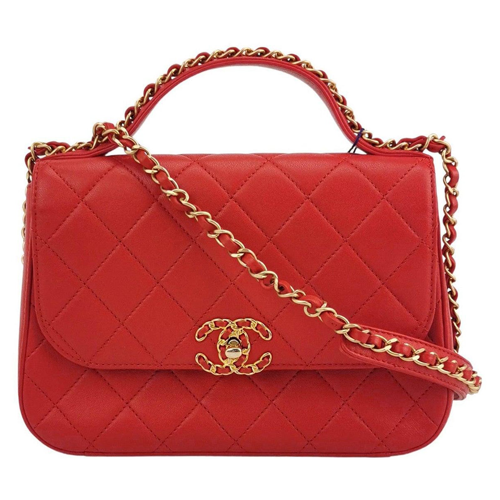 Chanel infinity chain bag sale
