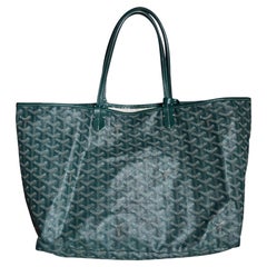 Goyard Saint Louis Tote 2013 PM Medium Green