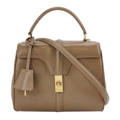 Bolso Celine 16 Pequeño Beige Piel de becerro lisa